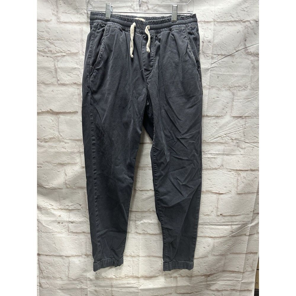 Men's Marine Layer Black Saturday Jogger Slim Fit Athleisure Pant sz Medium